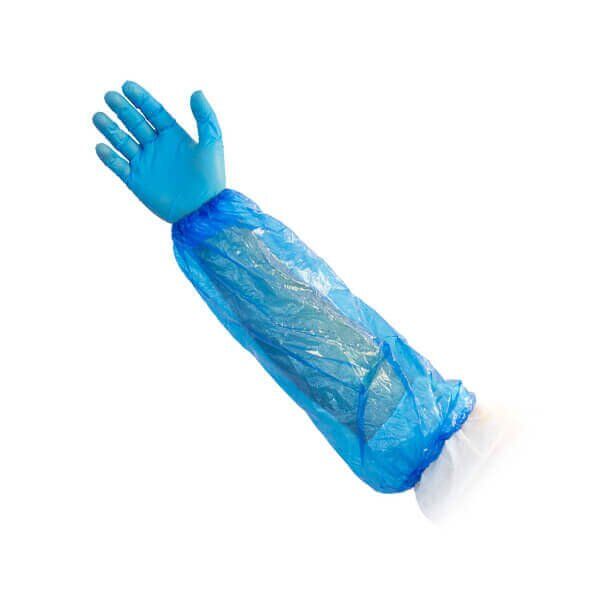 Uzroči, vienreizlietojams, PE, zils (100gab) - Image 1