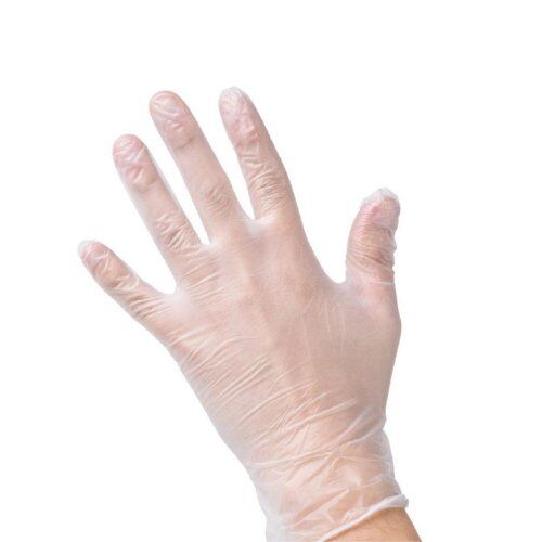 Zarys vienreizlietojamie vinila cimdi, caurspīdīgi (100 vienības) - Image 1