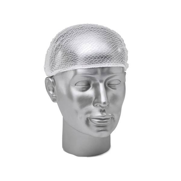 Vienreizlietojama tīkls cepure, balta (100gab) - Image 1