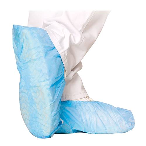 Vienreizējās lietošanas čības 28606H Hygomat dozatoriem PP 46x15 cm, zilas, 100 gab. - Image 1