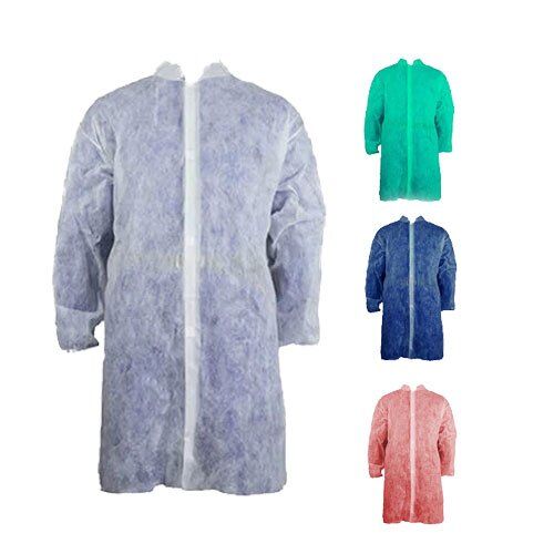 Vienreizējās lietošanas apmetnis/kleita PP, ar uzlīmēm, M-XXXXL - Image 1