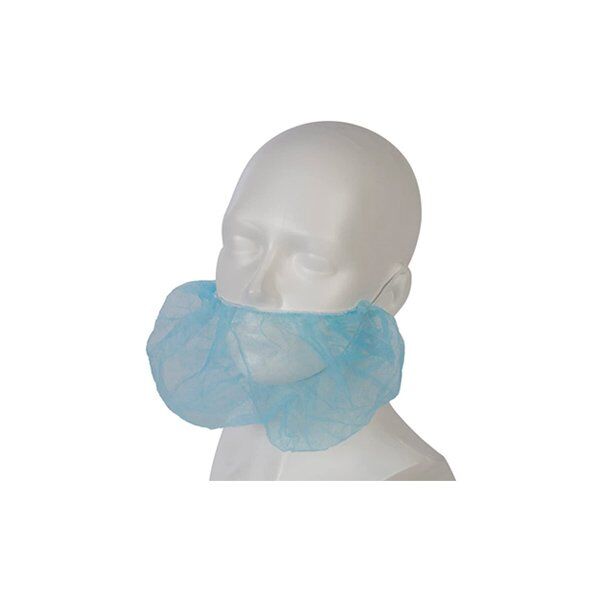 Vienreizējas lietošanas zoda/bārdas, zils (50gab) - Image 1