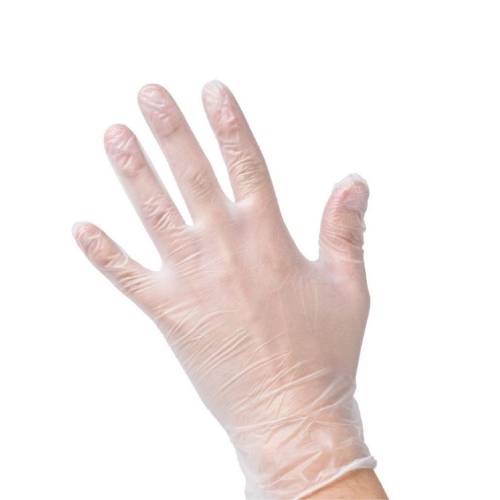 Zarys vienreizlietojamie vinila cimdi, caurspīdīgi (100 vienības) - Image 1