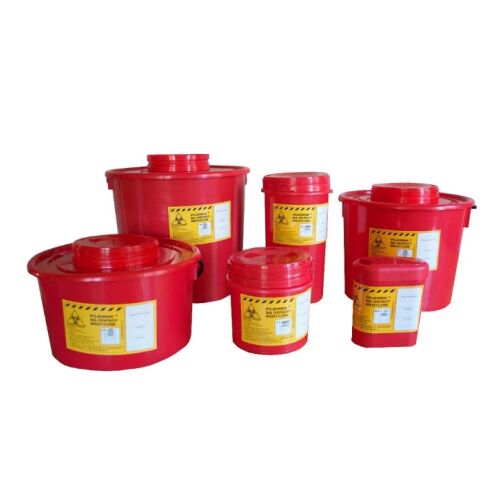5lwddeb.jpg Medicīnisko atkritumu konteiners 0,7 l / 1,0 l / 2,0 l / 5,0 l / 10 l (dzeltens) - Image 1