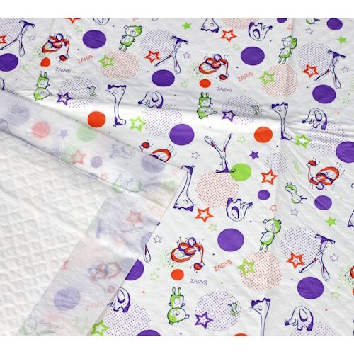 paklot6060web1.jpg Vienreizējās lietošanas absorbējošie ieliktņi bērniem, 60x90 (15 gab.) - Image 1