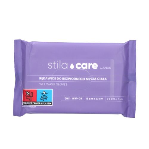 servaaeb2.jpg Stila Care vienreizējās lietošanas cimdi ķermeņa mazgāšanai bez ūdens (8 gab.) - Image 1