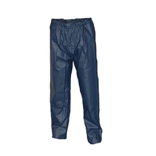 PUERTO poliuretāna ūdensnecaurlaidīgas lietus bikses, zilas, M/L/XL/XXL/XXXL - Image 1
