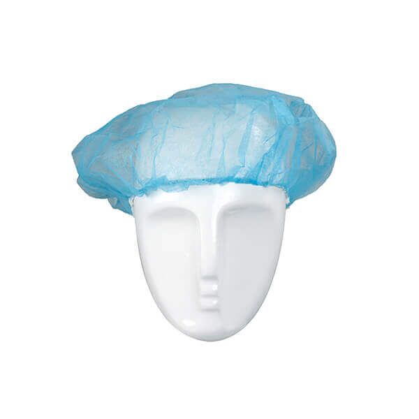 Vienreizlietojamas cepurītes berete, zils (100gab) - Image 1