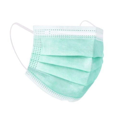 V000120 kauke Medicīniskās maskas Medi-Inn, 3 slāņi, II tips,> 98% (50gab) - Image 1