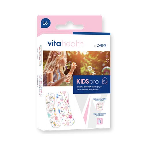 VitaHealth - bērnu plāksteru komplekts "KIDSpro GIRLS" - Image 1