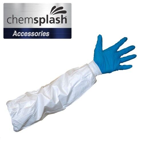 an1.jpg Antistatiski vienreizlietojami cimdi ar adījumu cuff, 55 GSM PP, laminēti, elpojoši 5B/6B, 44 cm (1 pāris) - Image 1